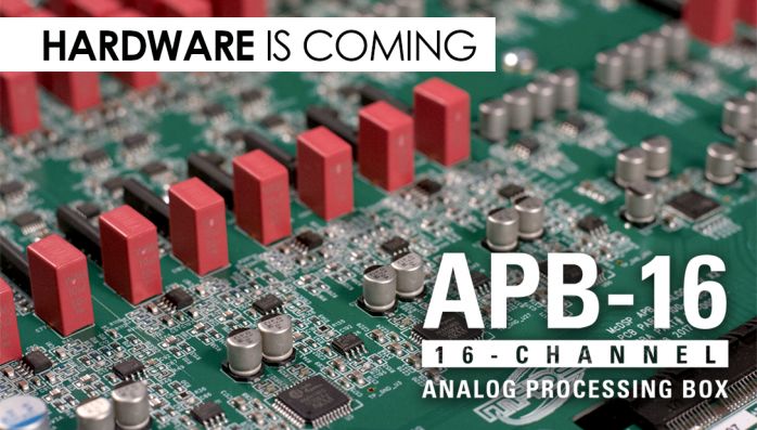McDSP发布APB-16 模拟处理盒